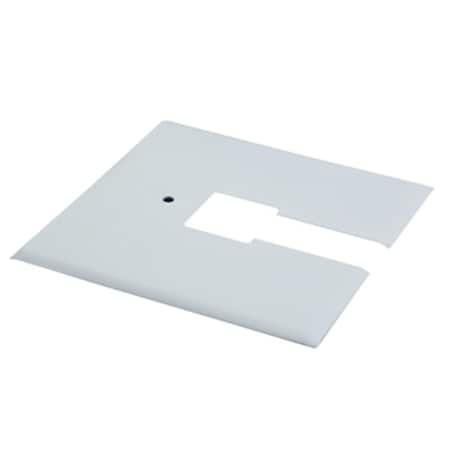 Jesco Canopy Plate- White CPWH